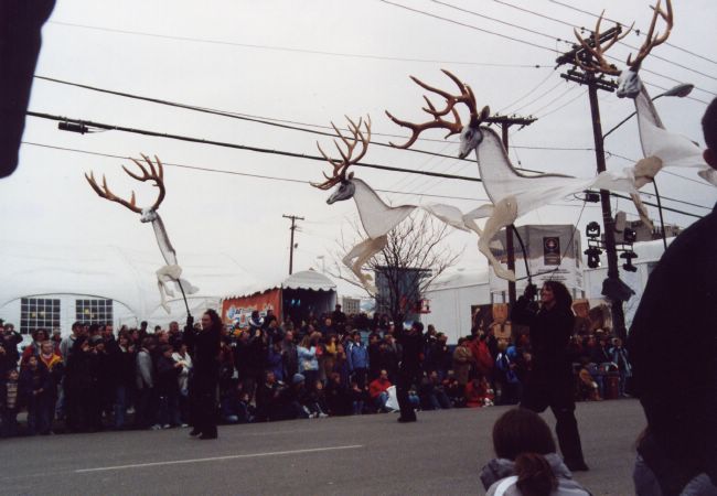 Parade (of the puppets used in the opening cermonies)