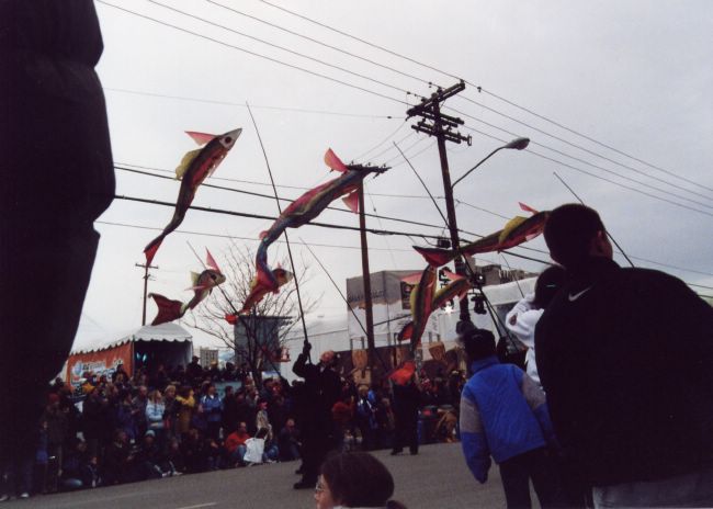 Parade (of the puppets used in the opening cermonies)