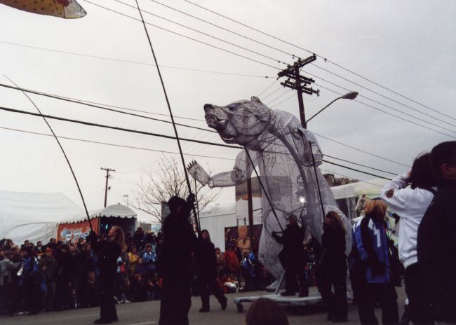 Parade (of the puppets used in the opening cermonies)