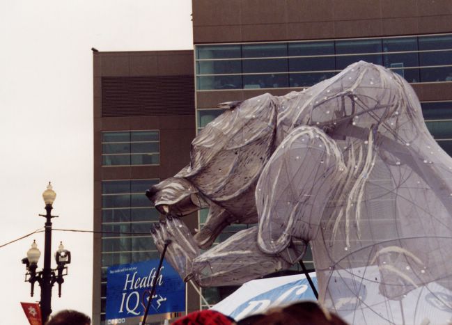 Parade (of the puppets used in the opening cermonies)
