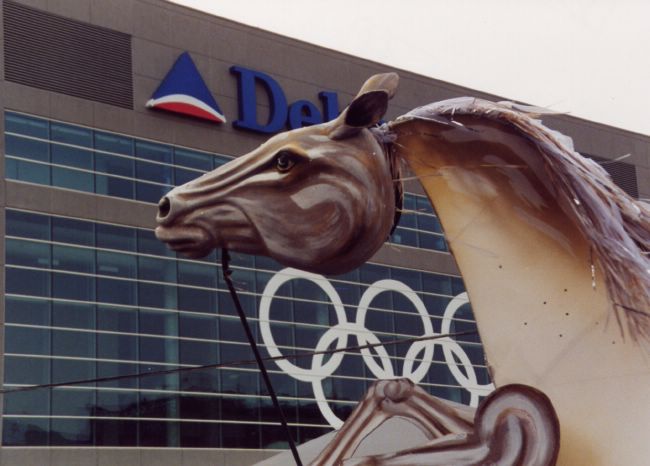 Parade (of the puppets used in the opening cermonies)
