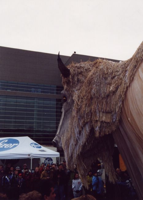 Parade (of the puppets used in the opening cermonies)
