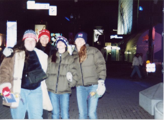 Me, Laurie, Whitney, Jentri 