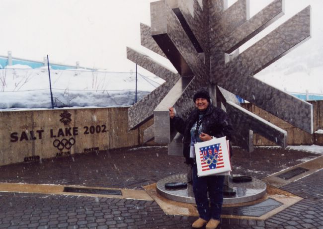 Grandma at Soldier Hollow