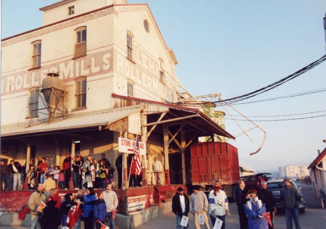 Lehi Roller Mills... waiting for the torch